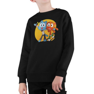 Bluza Dziecięca Nadruk Wiele Wzorów Gumball 164