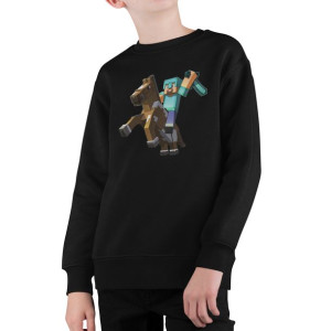 Bluza Dziecięca Nadruk- Minecraft Gry Wzory 164
