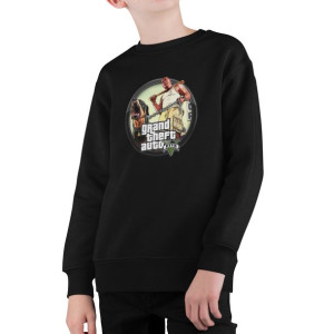 Bluza Dziecięca Nadruk - Gta V Gry Wzory 152
