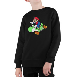 Bluza Dziecięca Nadruk - Super Mario Bros 5+ 116