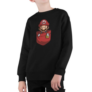 Bluza Dziecięca Nadruk - Super Mario Bros 5+ 116