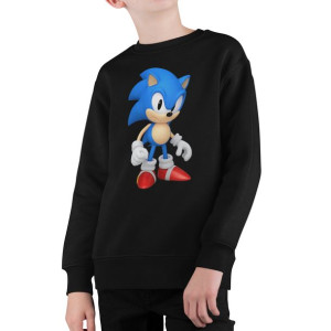 Bluza Dziecięca Nadruk Wiele Wzorów Sonic 5+ 116