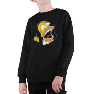 Bluza Dziecięca Nadruk - Simpsonowie Wzory 7+ 128