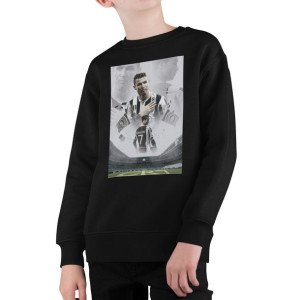 Bluza Dziecięca Nadruk -piłka Ronaldo Wzory 7+ 128