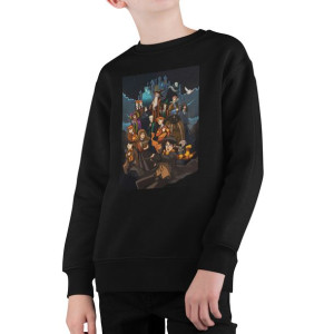 Bluza Dziecięca Nadruk - Harry Potter Wzory 7+ 128