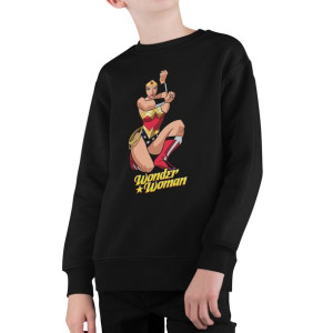 Bluza Dziecięca Nadruk - Wonder Woman Wzory 7+ 128