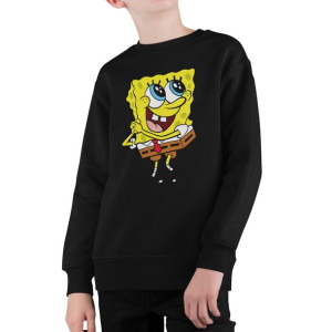 Bluza Dziecięca Nadruk - Spongebob Bajk 9+ 140