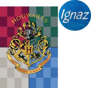 Koc 100x140 Harry Potter Kocyk Haft Imię z Haftem