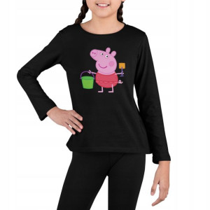 Bluzka Dziecięca Długi Rękaw - Świnka Peppa 5+