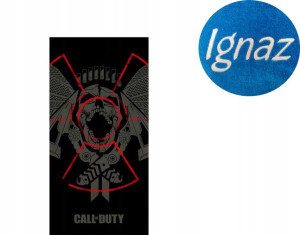 Ręcznik 70x140 Call of Duty Gra Haft Imie z Haftem