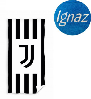 Ręcznik 70x140 Juventus Turyn Imie Haft z Haftem