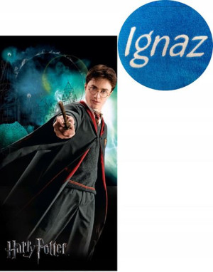 Ręcznik 70x140 Harry Potter HP Haft Imie z Haftem