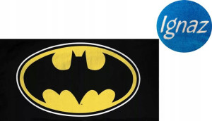 Ręcznik 70x140 Batman Bat Man Haft Imie z Haftem