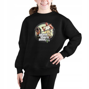 Bluza Dziecięca Nadruk - Gta V Gry Wzory 152