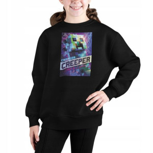 Bluza Dziecięca Nadruk Minecraft Gry Wzory 152