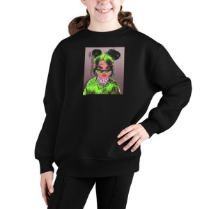 Bluza Dziecięca Nadruk Billie Eilish Wzory 152