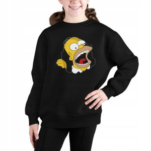 Bluza Dziecięca Nadruk - Simpsonowie Wzory 140
