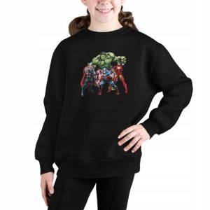 Bluza Dziecięca Nadruk - Avengers Wzory 140