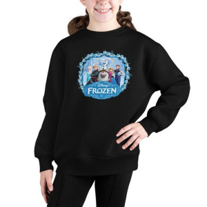 Bluza Dziecięca Nadruk - Kraina Lodu Frozen 140