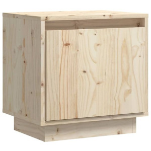 Szafka nocna, 40x30x40 cm, lite drewno sosnowe