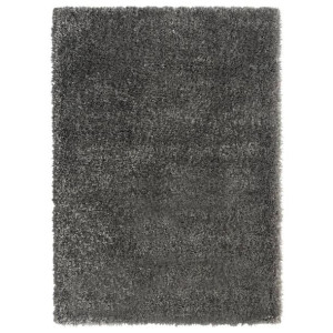 Dywan shaggy z wysokim runem, antracytowy, 120x170 cm, 50 mm