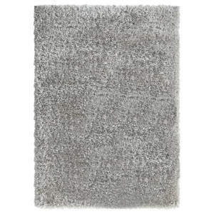 Dywan shaggy z wysokim runem, szary, 120x170 cm, 50 mm