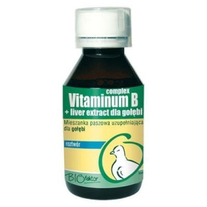 Vitaminum B-Comlpex + Liver Extract Dla Gołębi 100 ml