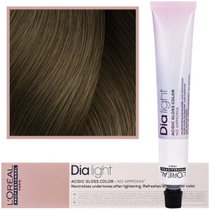 Profesjonalna Kremowa Farba do włosów Loreal DiaLight 7,13 bez amoniaku