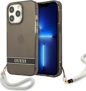 Etui Guess GUHCP13XHTSGSK Apple iPhone 13 Pro Max czarny/black hardcase Tra