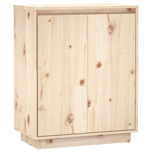 Szafka, 60x34x75 cm, lite drewno sosnowe