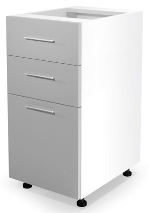 Szafka dolna 40 VENTO D3S-40/82 jasny popiel