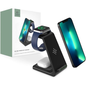 Tech-Protect A8 3w1 WIRELESS CHARGER czarny