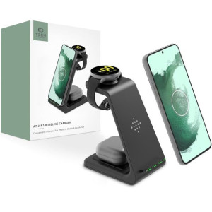 Tech-Protect A7 3w1 WIRELESS CHARGER czarny