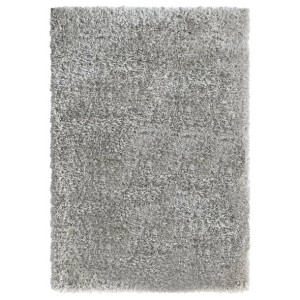 Dywan shaggy z wysokim runem, szary, 160x230 cm, 50 mm