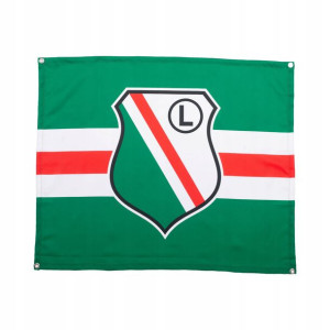 Legia Warszawa flaga dekoracyjna duża