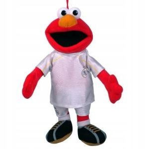 Real Madryt ELMO pluszowy w koszulce Królewskich