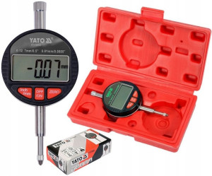 Yato Czujnik Zegarowy Elektroniczny 0,01/0-12,7mm