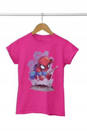 Koszulka Dziecięca SPIDERMAN WZORY - M 134