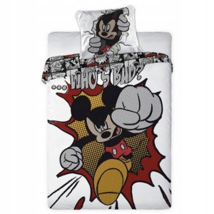 Pościel Bawełniana 160x200 Myszka Mickey