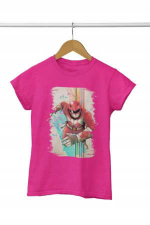 Koszulka Dziecięca POWER RANGERS WZORY - XS 110