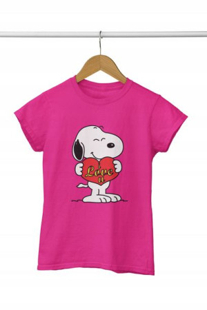 Koszulka Dziecięca SNOOPY PIES WZORY - XS 110