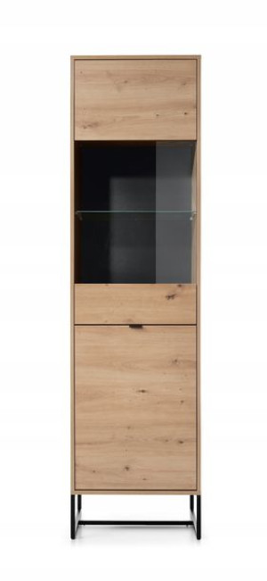 Witryna Amber Awt53 Dąb Artisan -piaski