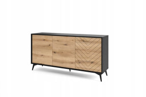 Komoda Diamond Ksz154 Dąb Evoke -piaski