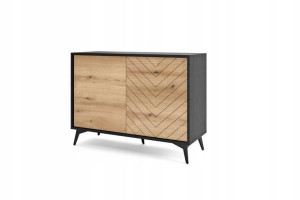 Komoda Diamond Ksz104 Dąb Evoke -piaski