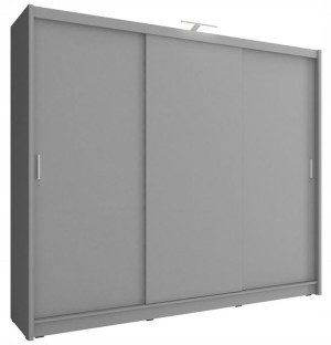Szafa Wiki I 250 Cm Grafit -piaski