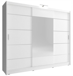 Szafa Wiki Ii 250 Alu Cm Biała -piaski