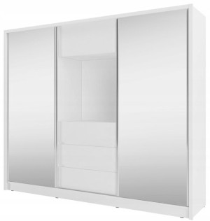 Szafa Wiki Tv 254 Cm Biała -piaski