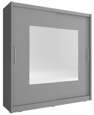 Szafa Wiki Ix 200 Cm Grafit - Piaski