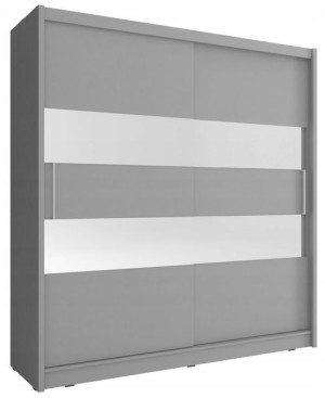 Szafa Maja Ii 200 Cm Grafit -piaski