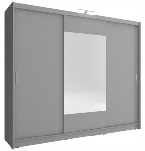 Szafa Wiki 250 Cm Grafit -piaski